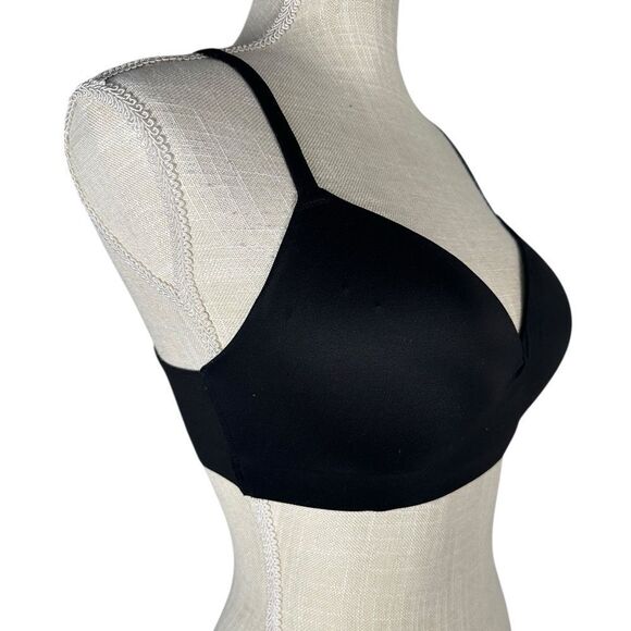 Soma Black Enbliss Perfect Coverage Wireless Bra - Picture 3 of 9